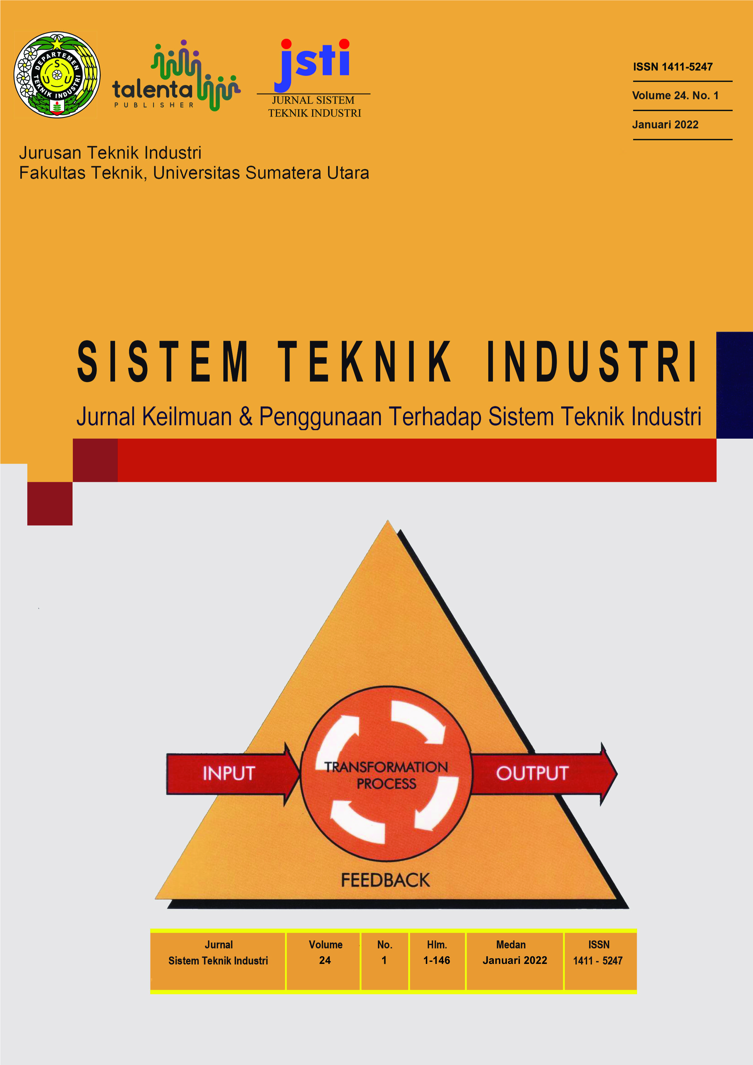  View Vol. 24 No. 1 (2022): JSTI Volume 24 Number 1 January 2022  