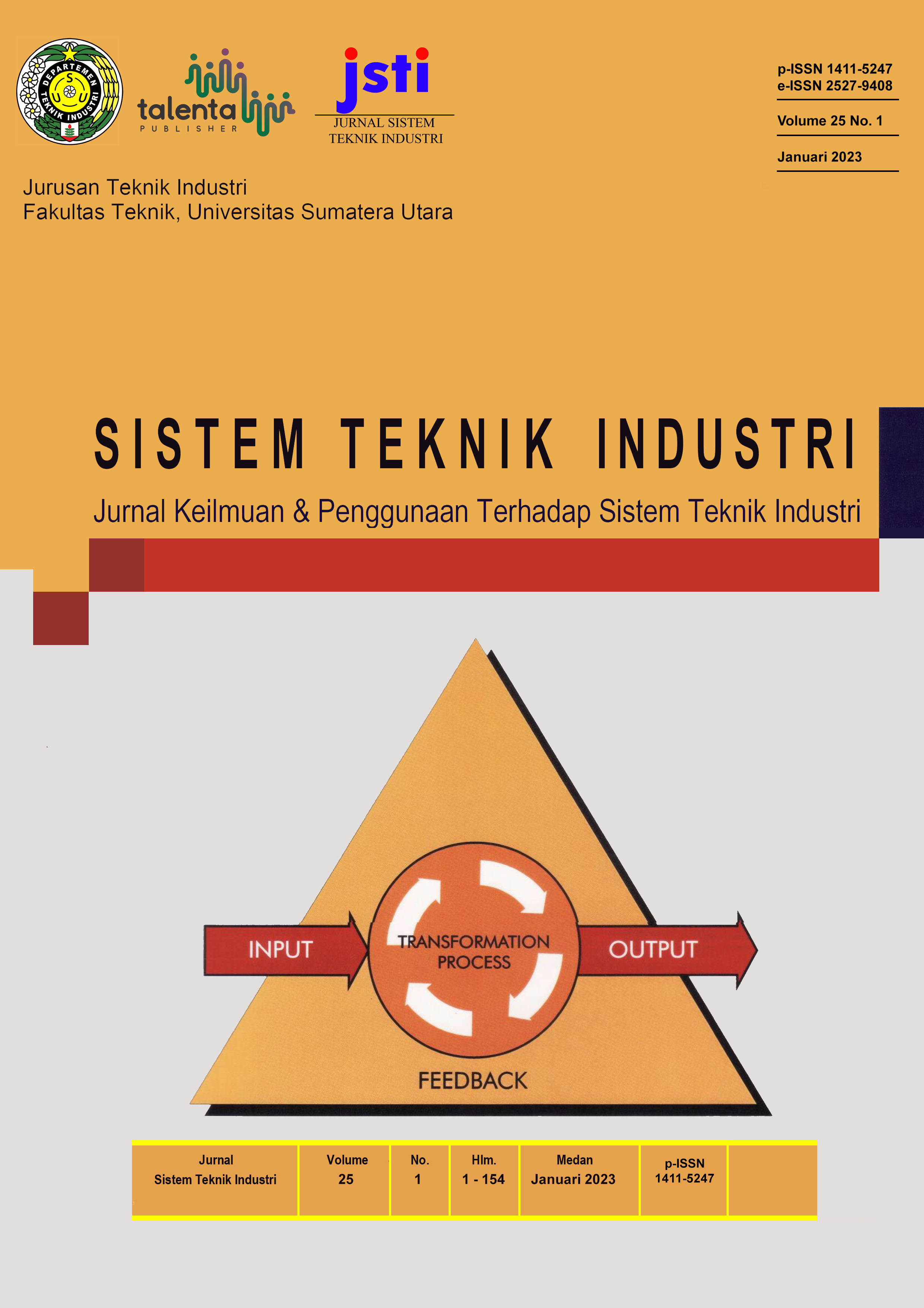  View Vol. 25 No. 1 (2023): JSTI Volume 25 Number 1 January 2023  