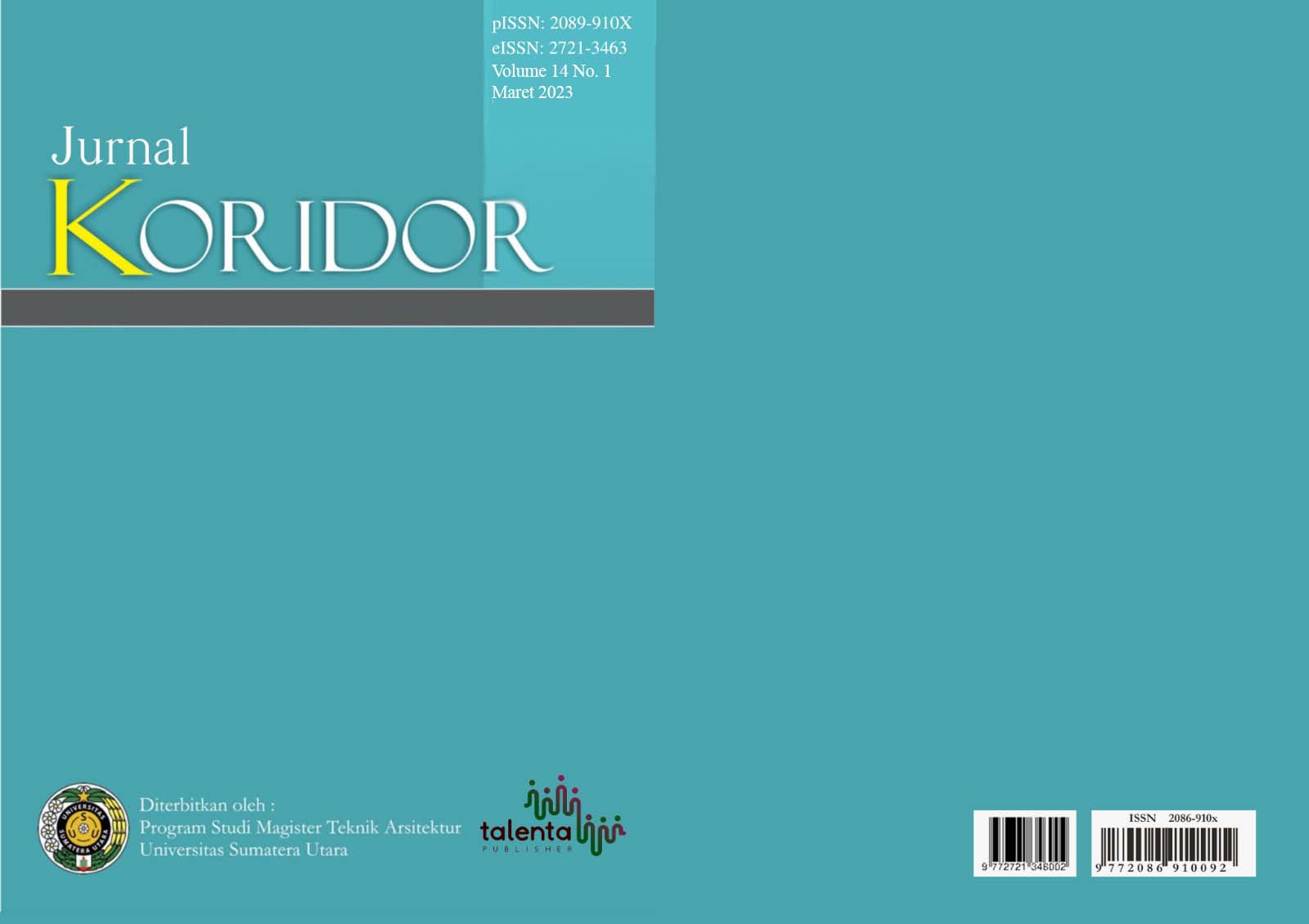 View Vol. 14 No. 1 (2023): Jurnal Koridor