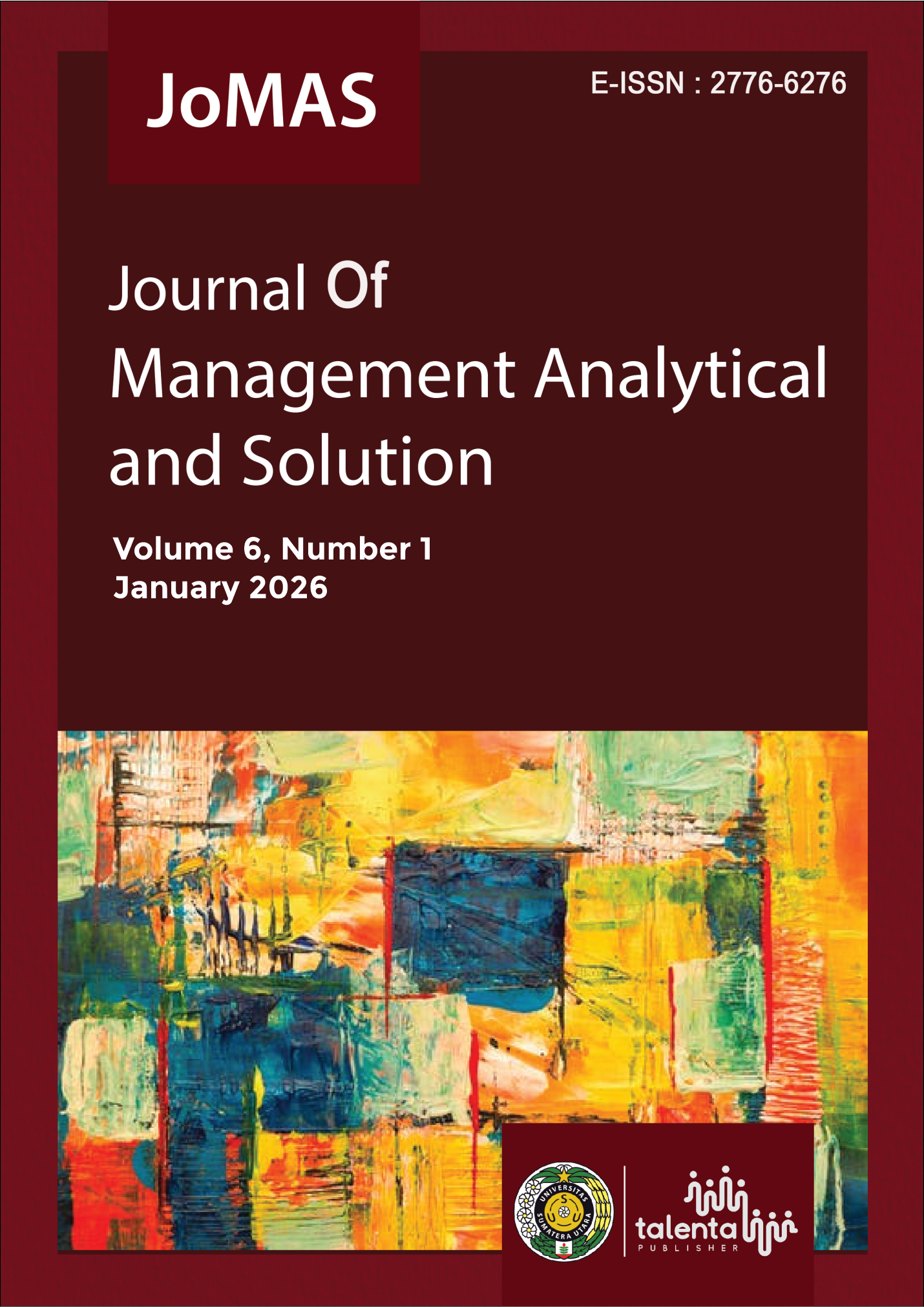  View Vol. 6 No. 1 (2026): Journal Of Management Analytical and Solution  